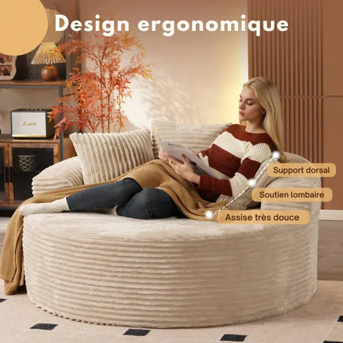 Cozia | Fauteuil rond XXL